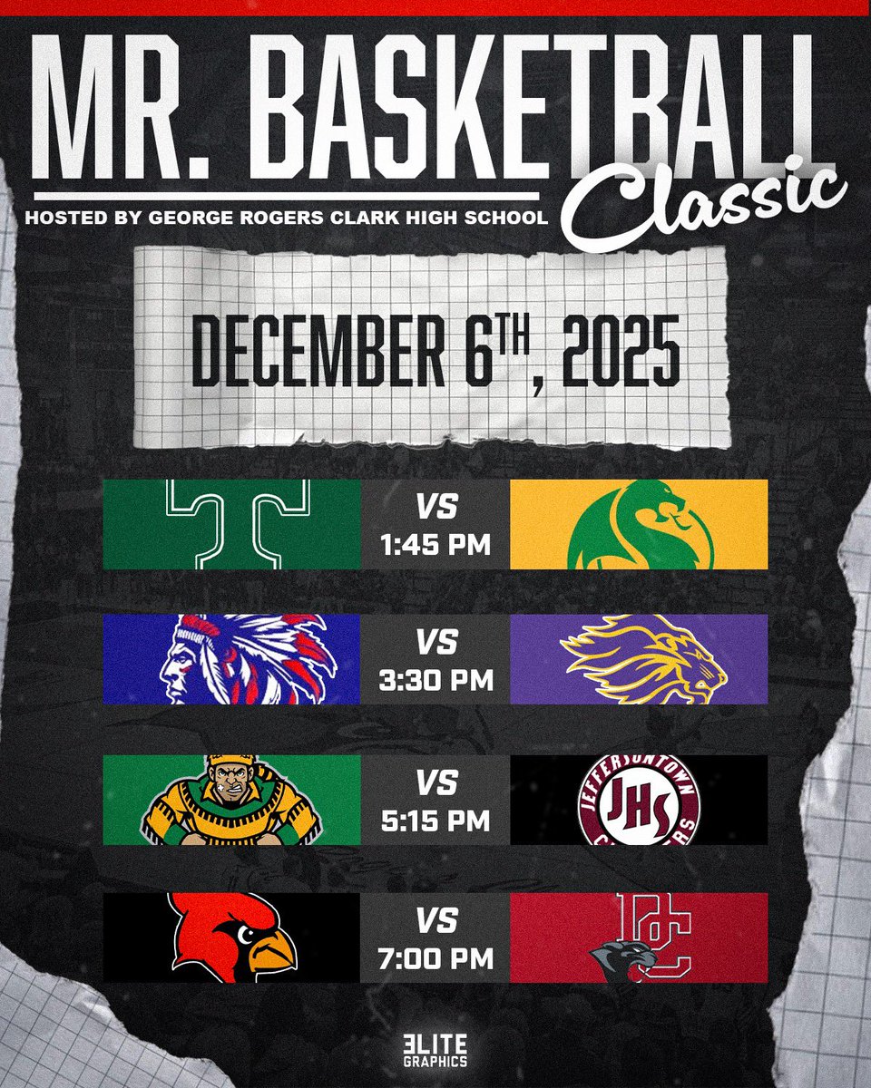 Steve Quattrocchi (@realcoachq) on Twitter photo Excited to announce the first ever Mr. Basketball Classic. December 6th at <a href="/WinCity_BBall/">GRC Basketball</a>.
Trinity vs Green Co
Madison Central vs Lyon Co
Bryan Station vs J-Town
GRC vs Daviess County
Day full of basketball with guys who are among the favorites for Mr. Basketball! Excited to announce the first ever Mr. Basketball Classic. December 6th at <a href="/WinCity_BBall/">GRC Basketball</a>.
Trinity vs Green Co
Madison Central vs Lyon Co
Bryan Station vs J-Town
GRC vs Daviess County
Day full of basketball with guys who are among the favorites for Mr. Basketball!