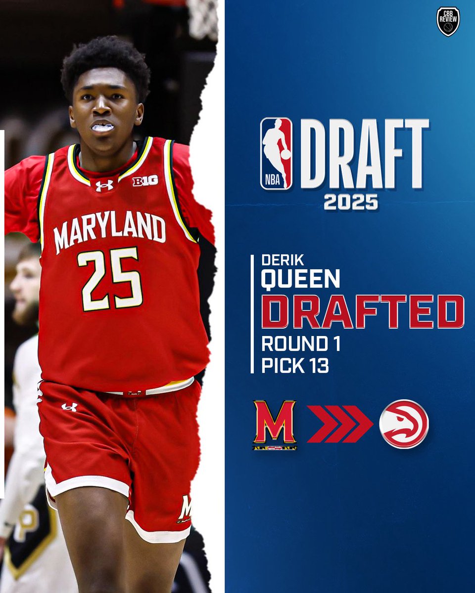 The Hawks select Derik Queen with the 13th overall pick!

Will be headed to New Orleans due to a trade.