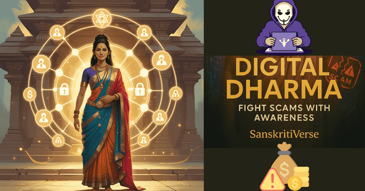 Realsimplymanoj's tweet photo. How to Stay Safe from Online Scams in 2025 | A Message from SanskritiVerse
https://t.co/V1HZPnQtuZ
#CyberSecurity #ScamAwareness #NFTIndia #Web3Safety #SanatanTech #OnlineProtection #NewsletterIndia https://t.co/t4VoCLJY6M