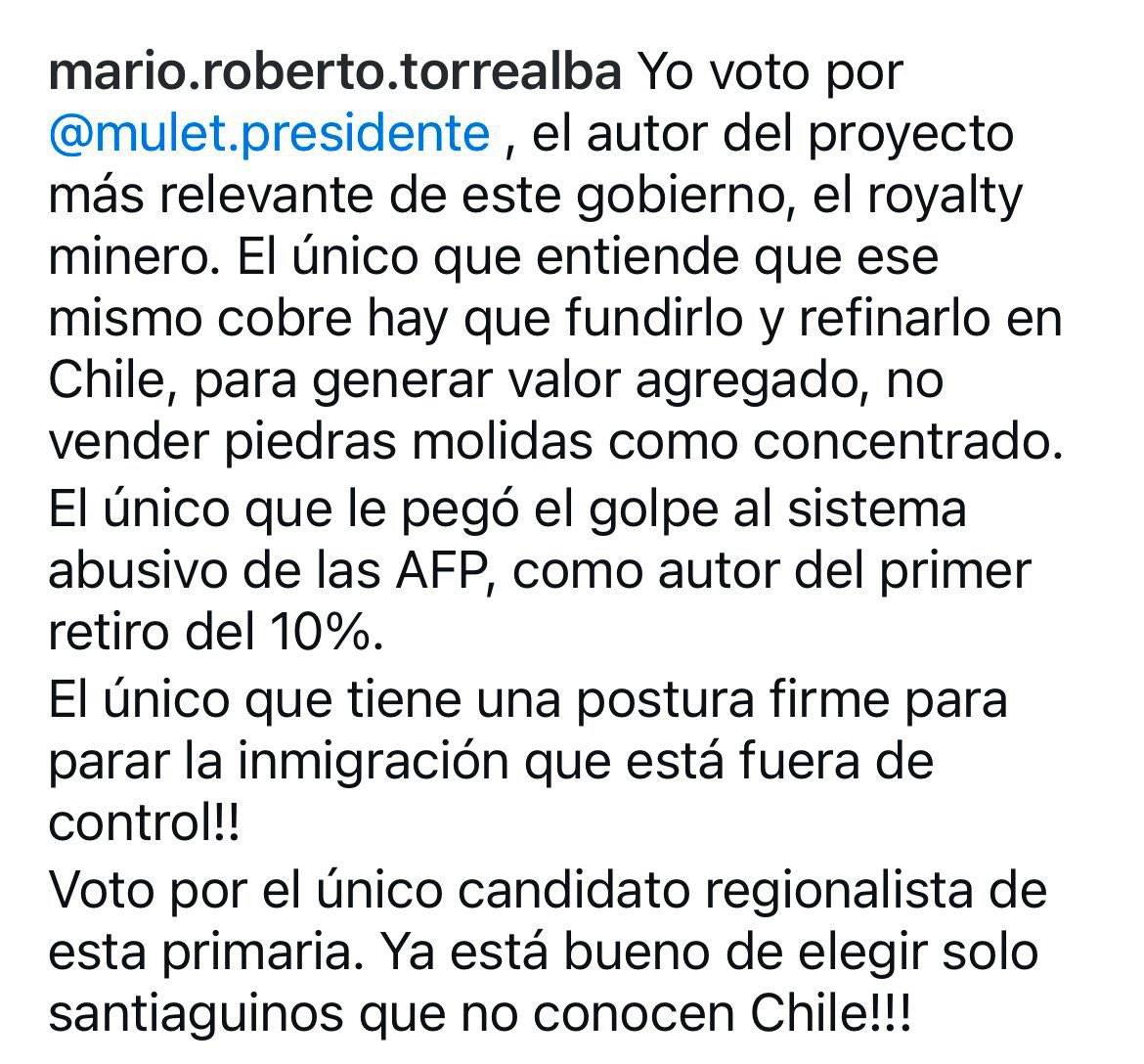 M_R_TORREALBA's tweet photo. Por esto voto por Mulet @Muletjaime https://t.co/mjk7yQAr5u