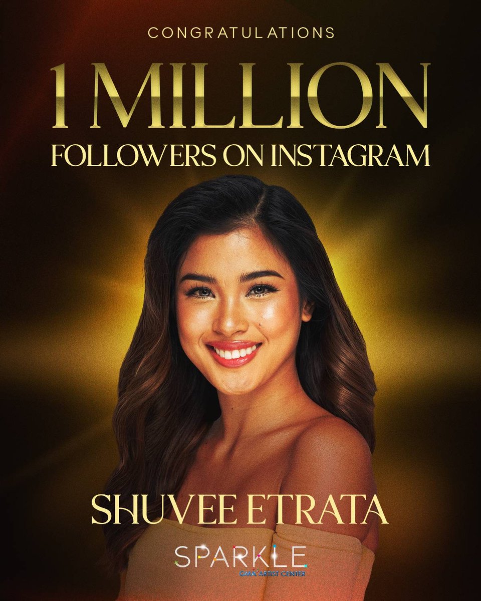 1 MILLION FOLLOWERS ON IG ✅

LOOK: Shuvee Etrata has just reached
one million followers on Instagram! Congratulations, Shuvee 🥳🫶🏻

#ShuveeEtrata