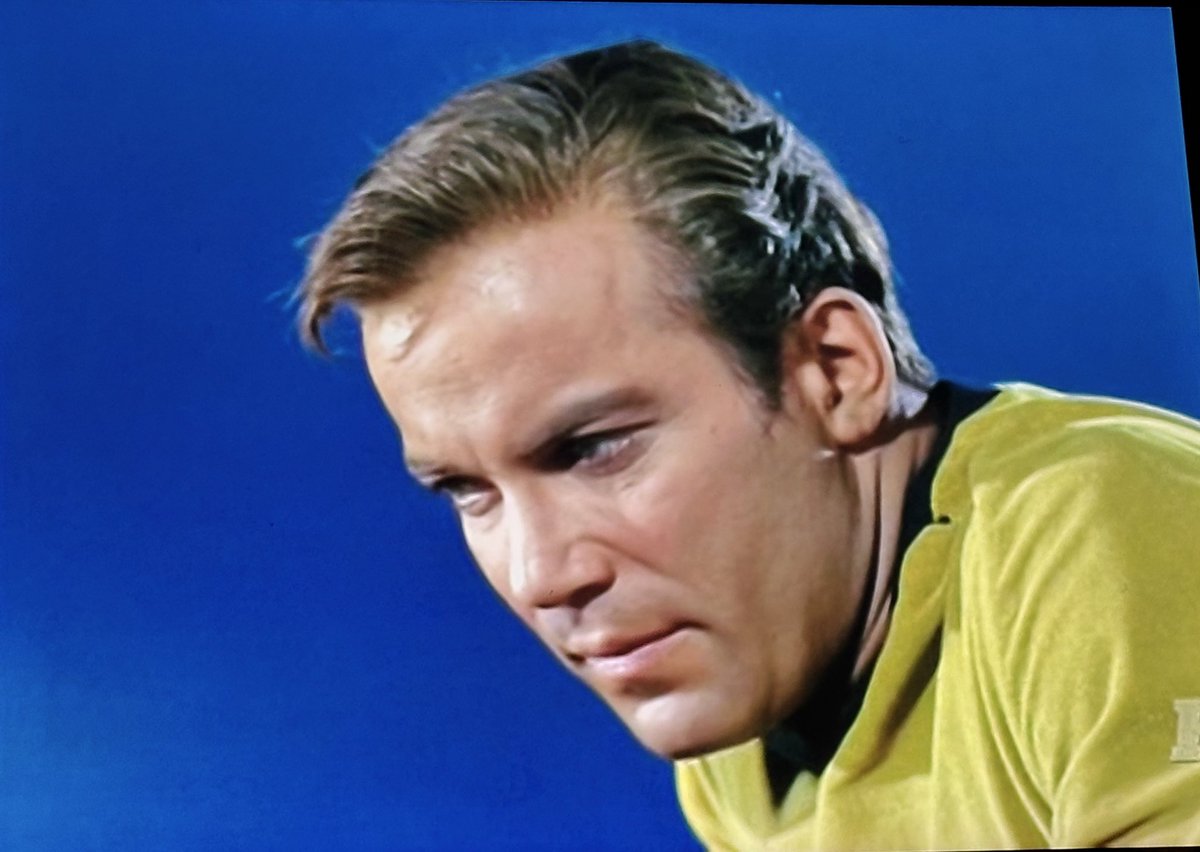 DrLectersMask's tweet image. Charlie, watching @WilliamShatner fight the Gorn, one of his favorite episodes. We watch #StarTrek almost every night because this bird REALLY enjoys #TheEnterprise noises and the colors. He starts doing the intercom whistle pretty religiously starting about 1/2 hour before