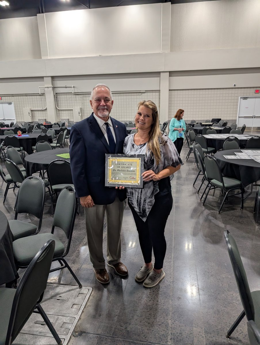 BusbinMelissa's tweet photo. Grateful to receive the CS Engagement Award, Certificate of Recognition for Exemplary Service in the CS in Action Series, &amp; Certificate of Appreciation from @georgiadeptofed at #CSCon2025.  #MathCon2025 #CTAE #CSChampion #4theT  #GACTE @SuptWoods @MelissaBusbin https://t.co/3ar3CiZx05