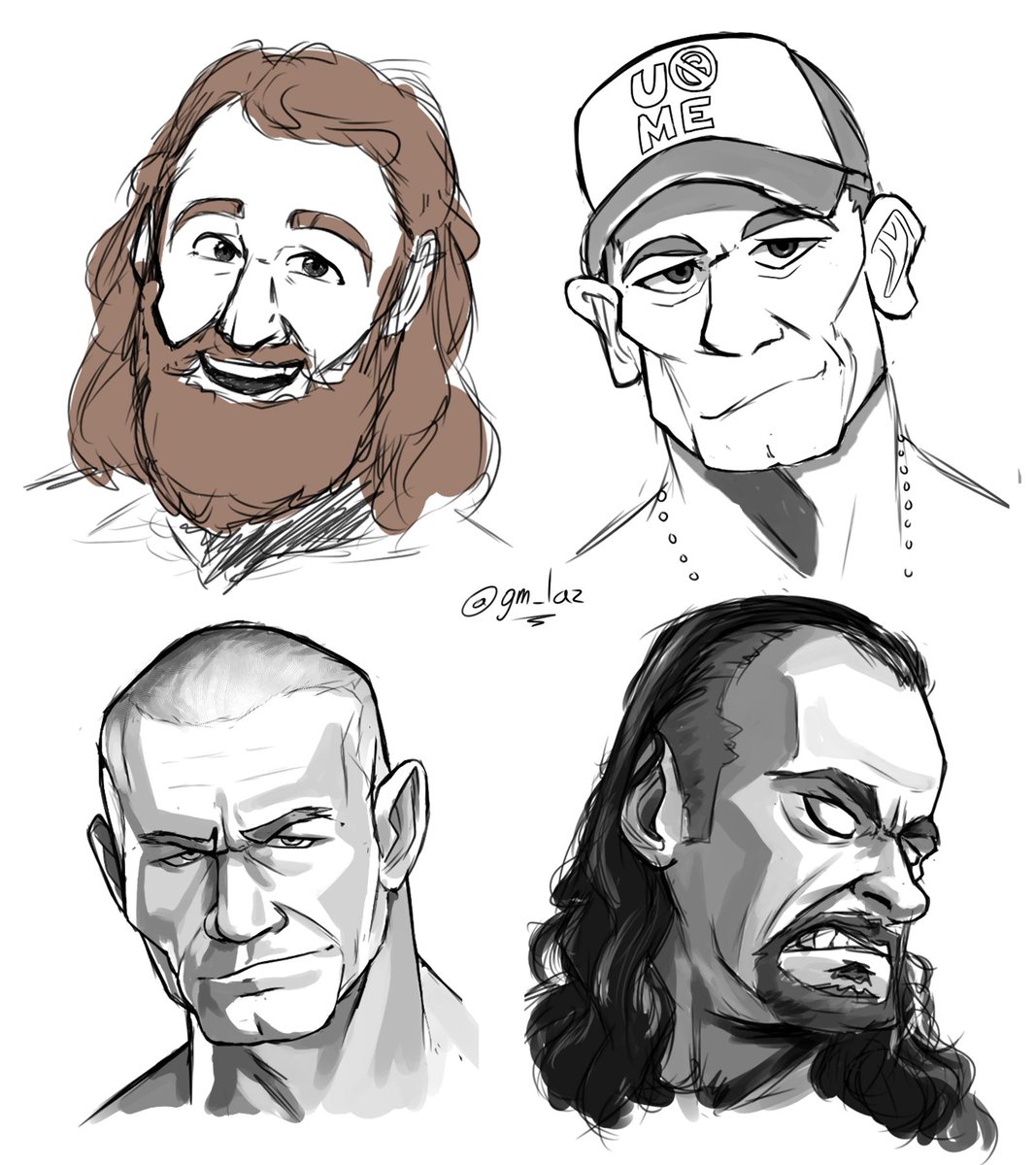 Male doodles Vol.2
Im currently posting speedpaints of these everyday on ig, please consider following me there @lazuli_gm