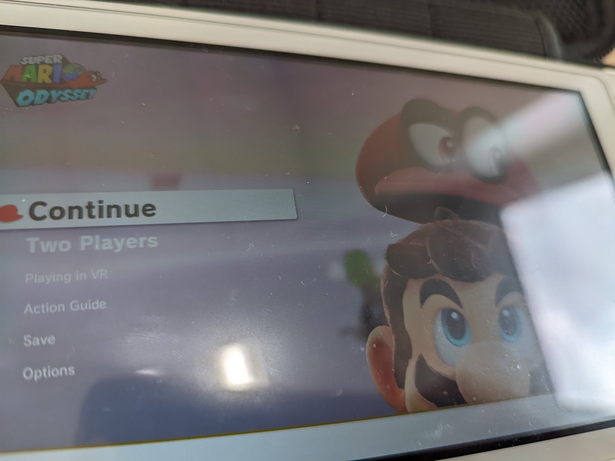 Switch 2 announcement made me realize I've neglected my old Switch. Now I bring it everywhere to play on the train. I'm obsessed with 3D platformers lol

Pictured: Super Mario Odyssey, post-game