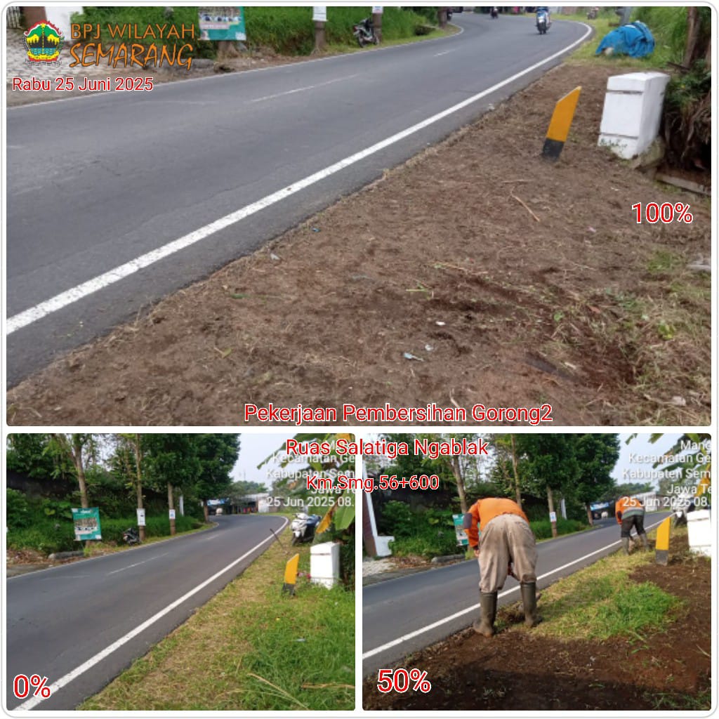 bpjwilsmg's tweet photo. Pekerjaan Pemeliharaan Rutin Jalan dan Jembatan.
Ruas Salatiga - Ngablak.
Rabu, 25 Juni 2025
#sahabatjalancantik #KemalaJateng #JatengGayeng
#AhmadLuthfi 
@TajYasinMZ
@dpubmckjateng
@humasjateng
@KemalaJateng
@dprdjatengprov https://t.co/8XNgvoOCjx