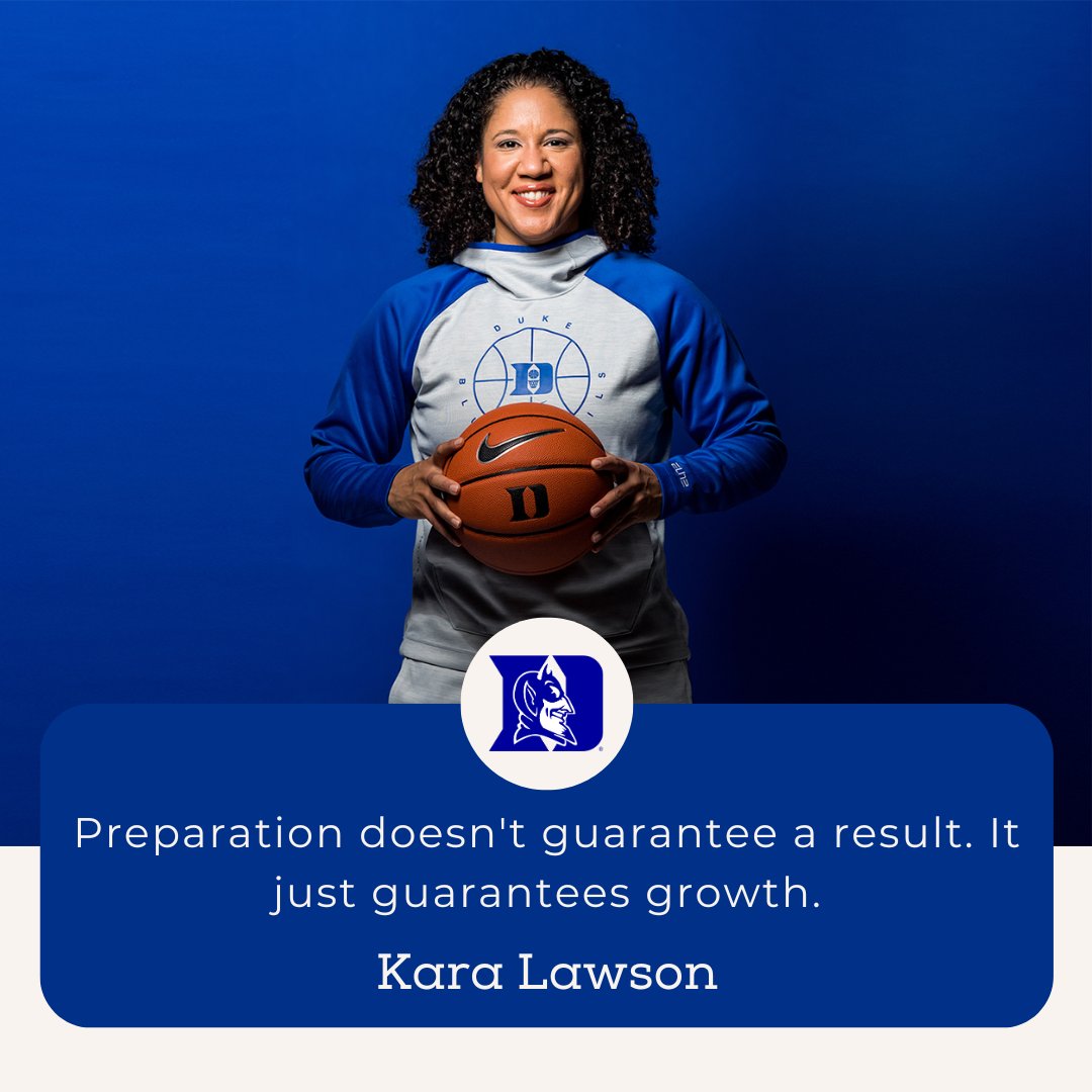 Coach AJ 🎯 Mental Fitness (@coachajkings) on Twitter photo Kara Lawson (<a href="/karalawson20/">Kara Lawson</a>) said, "Preparation doesn't guarantee a result. It just guarantees growth."
Preparation matters because:
• You are your habits.
• It builds your foundation
• It's where growth happens.
• Details make big differences. Kara Lawson (<a href="/karalawson20/">Kara Lawson</a>) said, "Preparation doesn't guarantee a result. It just guarantees growth."
Preparation matters because:
• You are your habits.
• It builds your foundation
• It's where growth happens.
• Details make big differences.