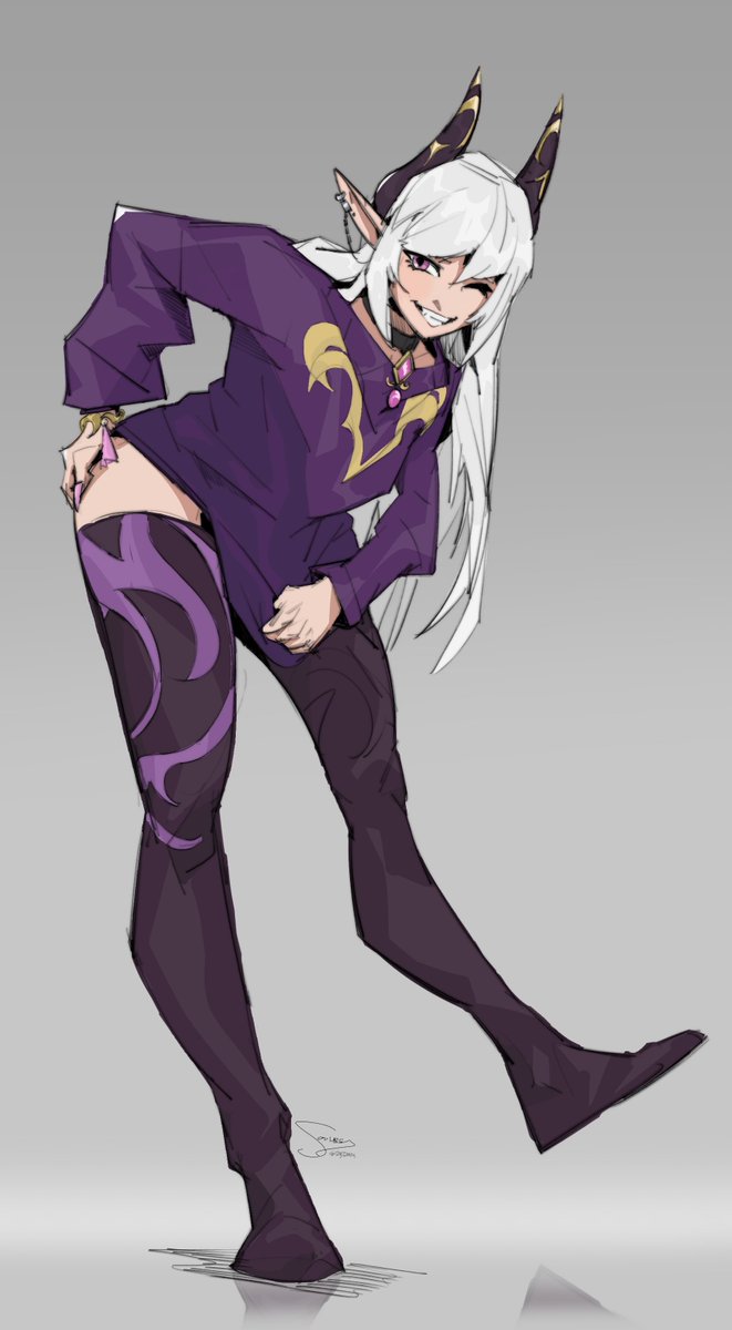 Souless597's tweet photo. art commission for @Maesira 🥖 #artsira https://t.co/a6UfmttZ16