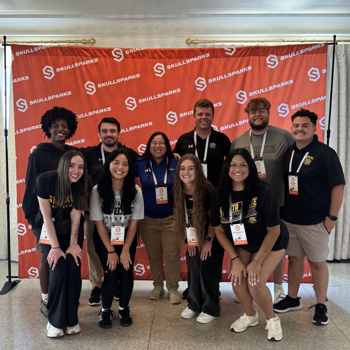 Incredibly grateful to have had the opportunity to take our <a href="/GoShockers/">Go Shockers</a> creative staff to #Skullsparks25 this week. 

Lots of learning. Lots of fun.

Special S/O to Kat (a.k.a. <a href="/22photosdesigns/">Katherine Ramirez</a>) for knocking her presentation outta the park 👏