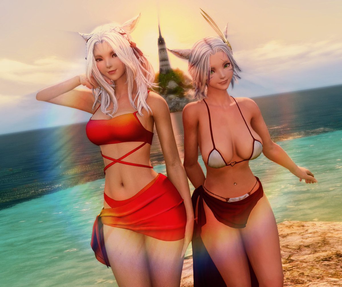 Here you see a wild <a href="/XIV_Mika/">Mika</a>!
Such a nice Person! &lt;33

That #ffxivsummerbash is really amazing. I get to meet people i never imagined i would ever meet 🥲