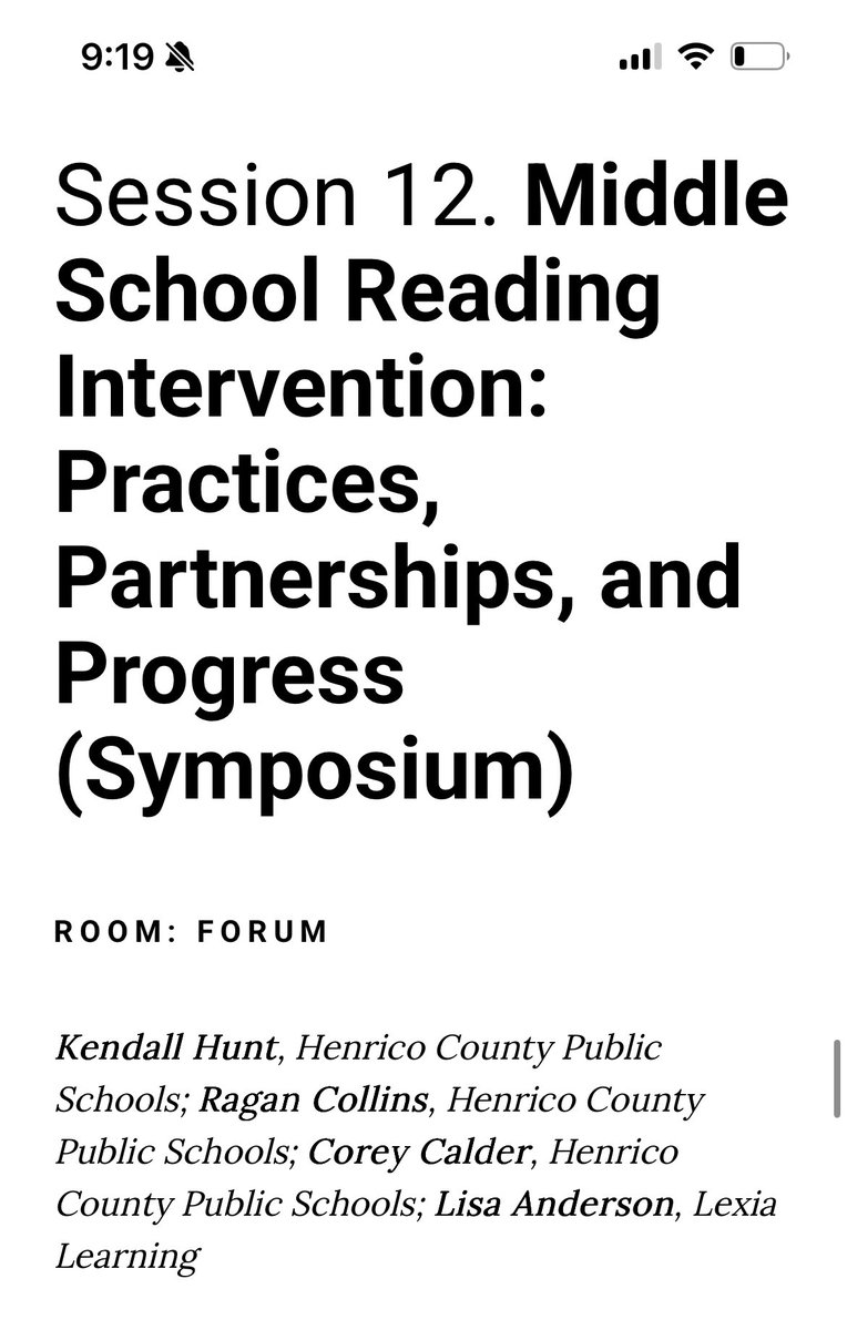 VAeducatorCTC's tweet image. Excited to be presenting at @RichmondMERC tomorrow. Come to our session at 1:15 if you are looking to grow your school with reading intervention.