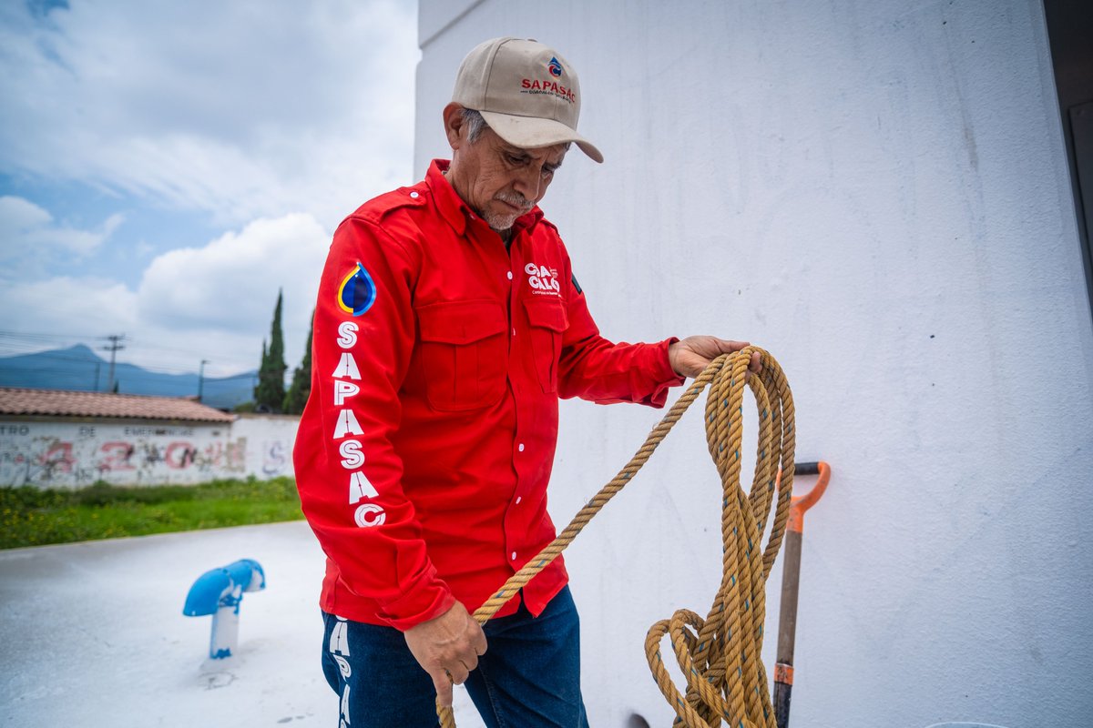 GobCoacalco2022's tweet image. Derivado de los trabajos de rehabilitación integral del pozo “El Laurel”, #SAPASAC realizó el lavado de la cisterna que abastece de agua a la comunidad.

Acciones clave para garantizar un servicio más eficiente y duradero. Agradecemos tu confianza.

#ContinuidadDeBuenosResultados