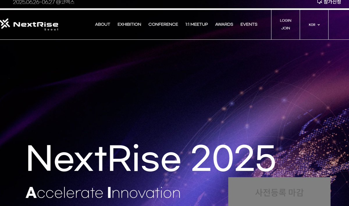 Kate_hwang52's tweet photo. 오늘 내일 코엑스에서 하는 #NEXTRISE 정말 좋은 기업도 많이 오고 좋은 연사도 많이 오세요! 강력 추천 !
NextRise, Seoul https://t.co/Ez1b9375yu