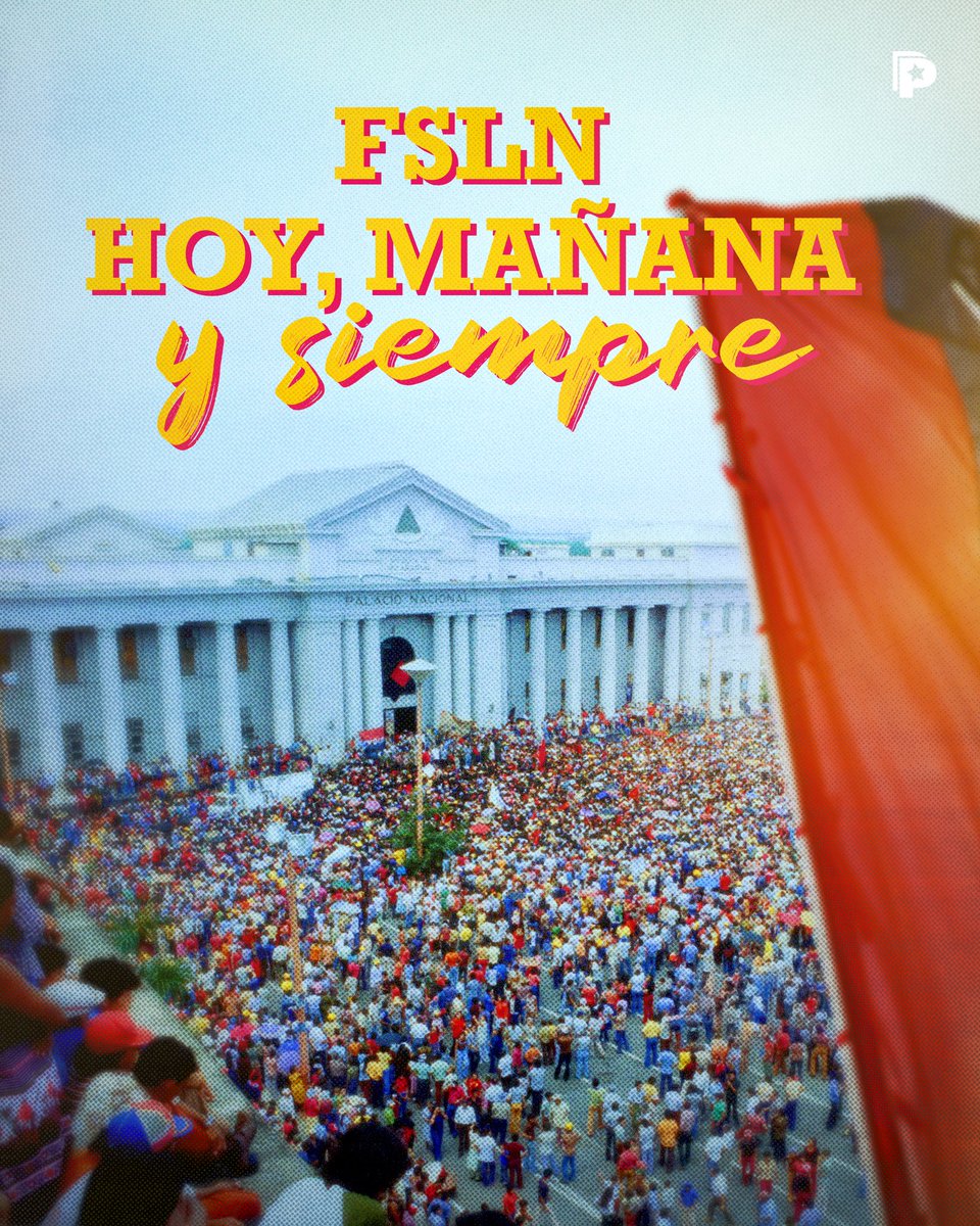 🇳🇮🔴⚫️ El FSLN es fuerza del pueblo, corazón de lucha y esperanza. Con unidad, construimos una Nicaragua digna, libre y en paz. ¡Siempre al frente, con amor y revolución!