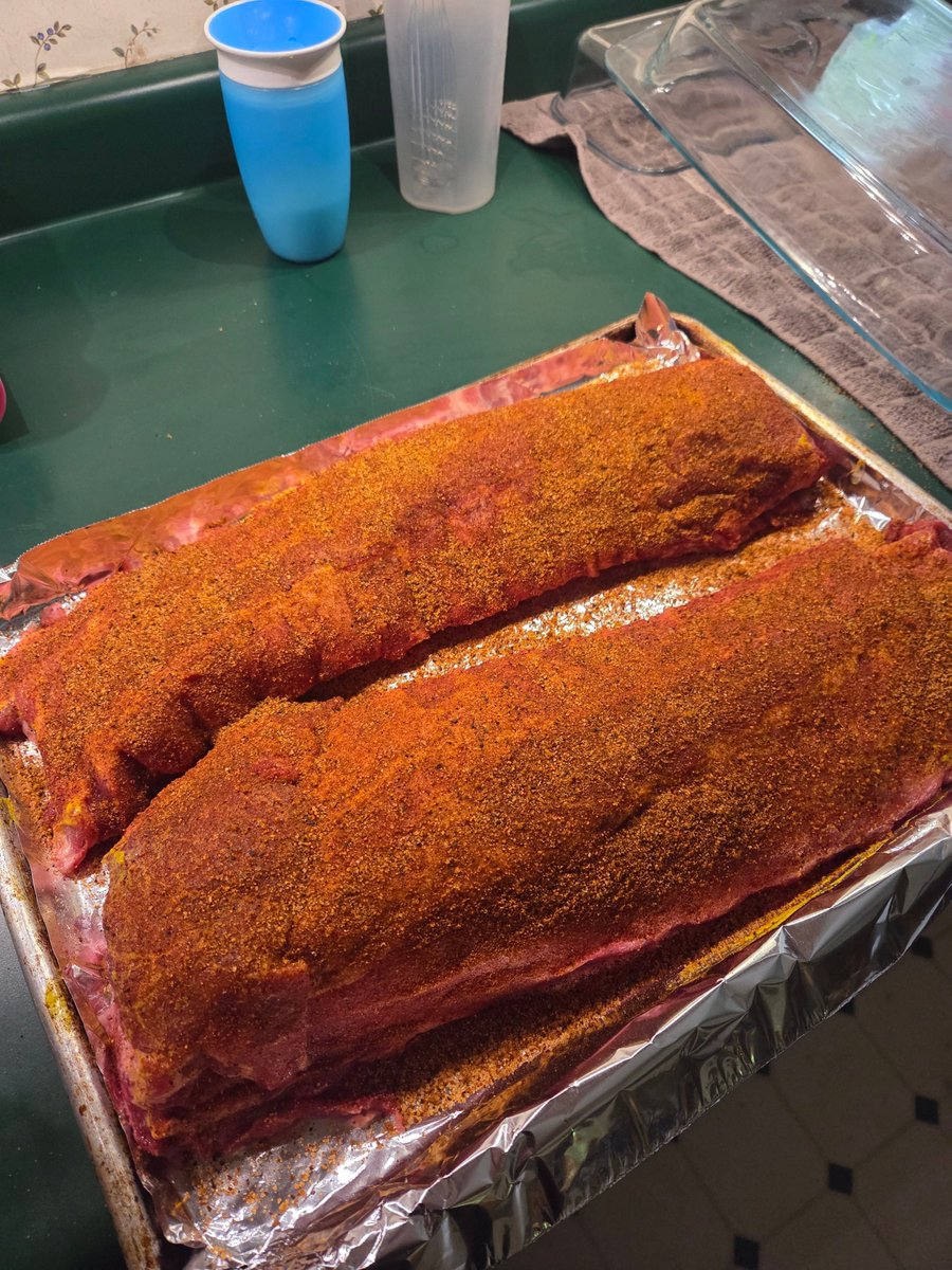 ZDDeanBooks's tweet photo. Wednesday wisdom: 6-hour ribs ⏰

Low, slow, patient work. Just like writing - time and attention for the people you're feeding.

Worth every minute! #WednesdayWisdom #WritingLife https://t.co/MPf8l5wbD5