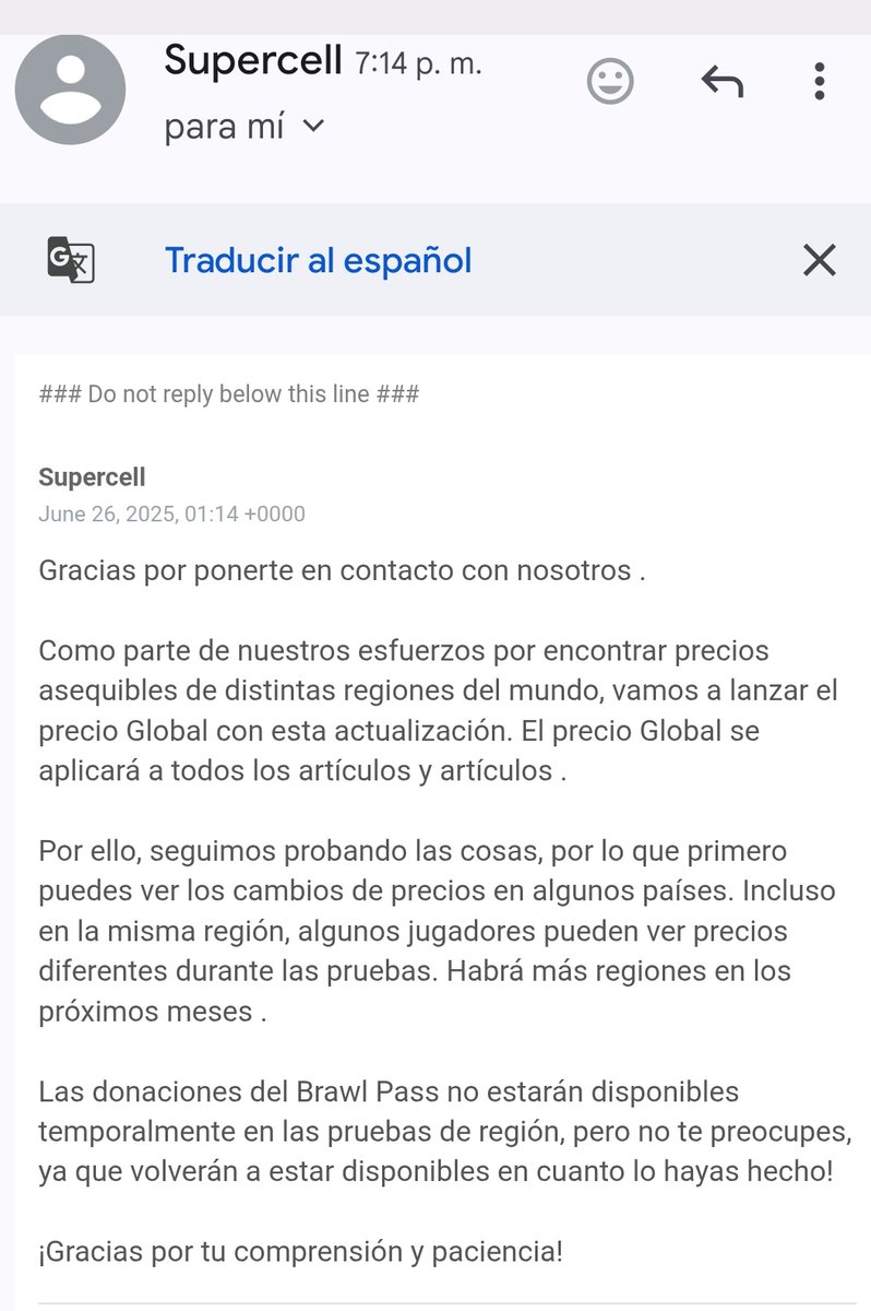 Darkylexis's tweet photo. Imagínate que bodrio stars, no te deje regalar brawl pass plus.
Al menos contacte con soporte y me dieron la razón del por que.
@Soba_44 ya sabias de esto? https://t.co/QKxGKZ5Wqe