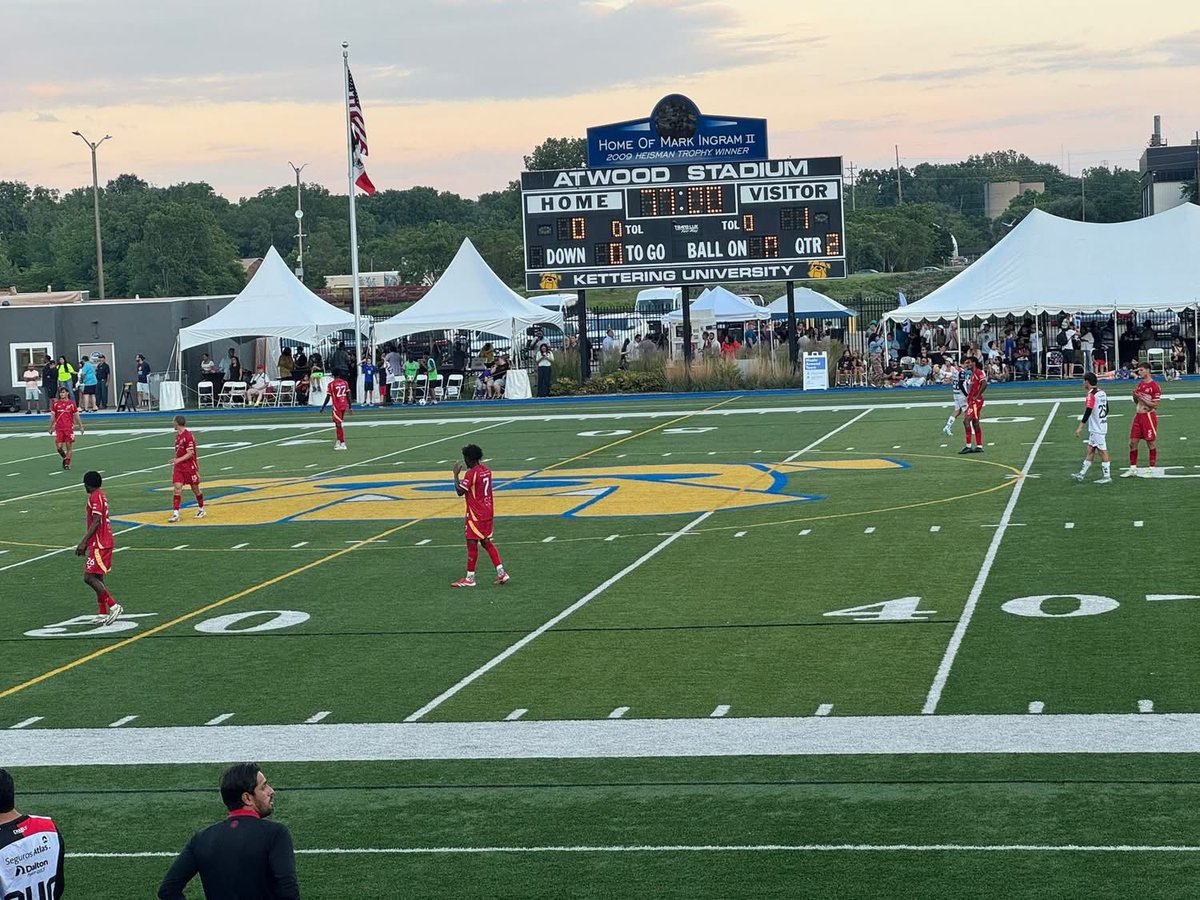 A great night in Flint cheering on the <a href="/FlintCityBucks/">Flint City Bucks</a> at Atwood Stadium