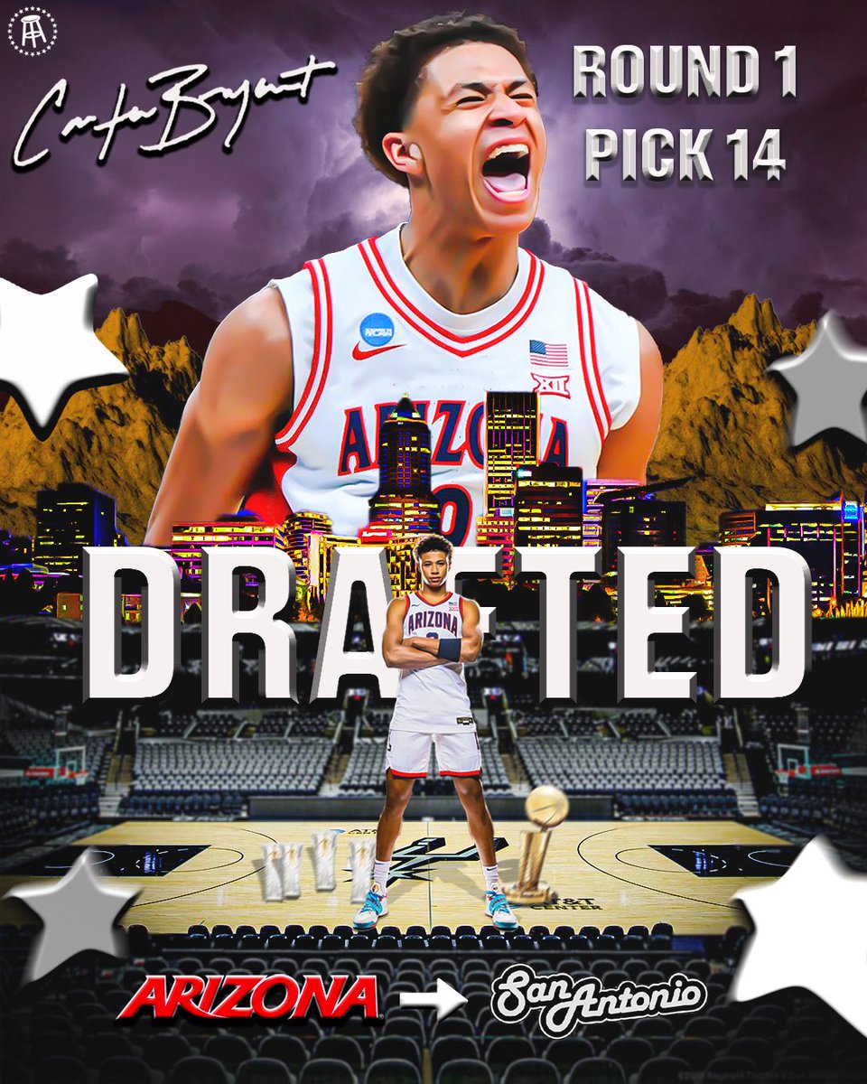 UofABarstool's tweet image. Carter is headed to San Antonio🌵