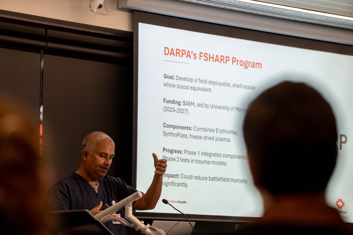 Alfred Emergency Academic Centre tweet media