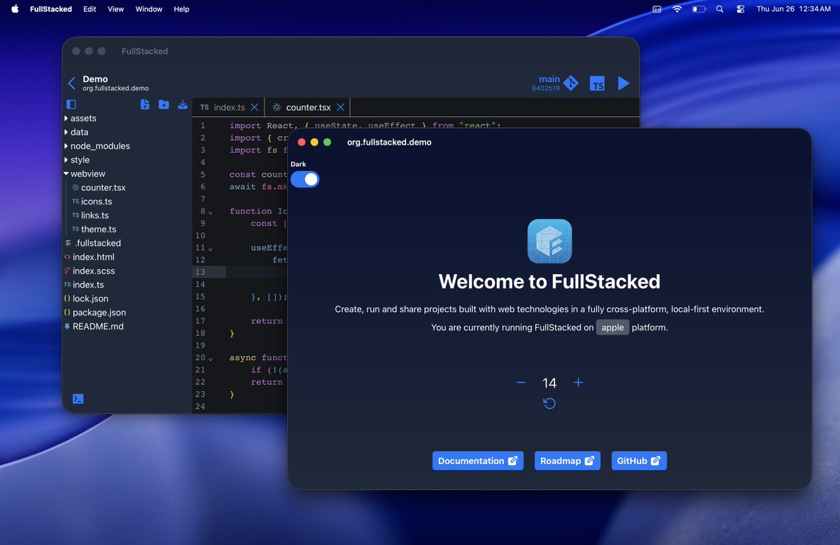 More seamless windowing on Windows and macOS🤩 <a href="/fullstacked/">FullStacked</a>