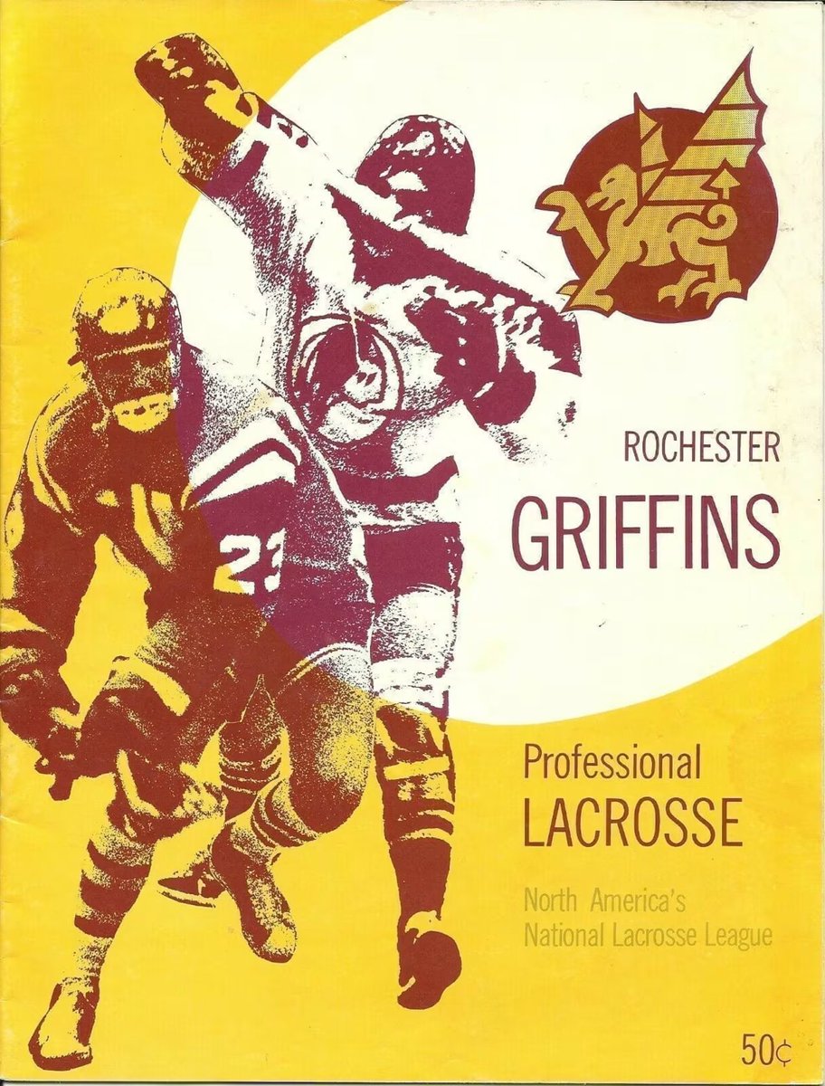 NLLHistory's tweet image. Rochester's professional lacrosse history can be traced back to the 1970s and the original National Lacrosse League. The Rochester Griffins won a title in their first season of play, defeating the Philadelphia Wings for the 1974 title.