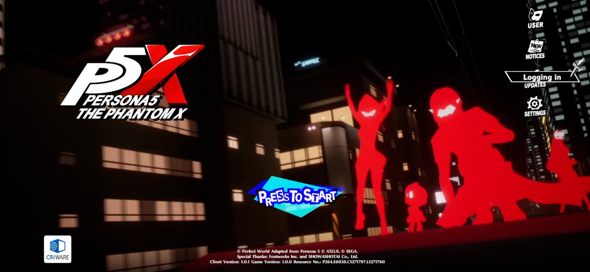 ScrambledFaz's tweet photo. PERSONA 5 THE PHANTOM X GLOBAL SERVERS ARE LIVE https://t.co/7H8TW98bvm