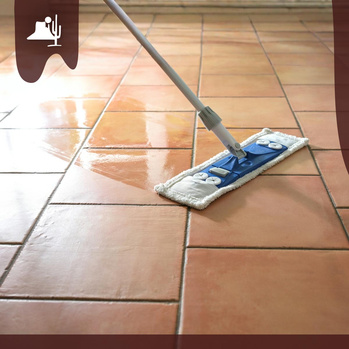 Tired of dull, stained Mexican tiles? We specialize in Saltillo tile cleaning and restoration in Arizona. From grout deep cleaning to professional tile sealing, we bring back that rich terracotta glow your floors were meant to have. Reach out today! bit.ly/3pI2frx