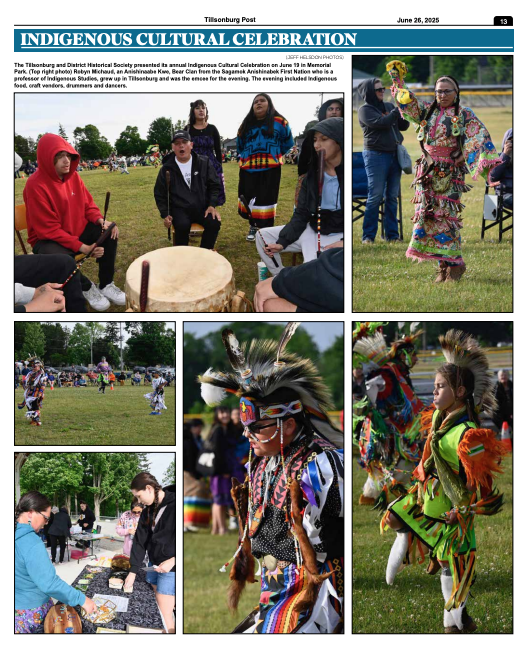 Another feature in the Tillsonburg Post of our Indigenous Celebration in Tillsonburg last Thursday.  

We are still here.  
Our cultures are vibrant and we are strong!