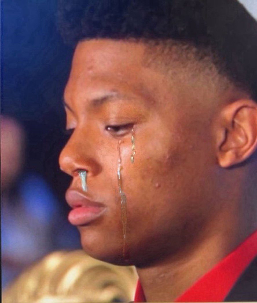 Ace Bailey seen in tears backstage after being drafted by the Utah Jazz 😢