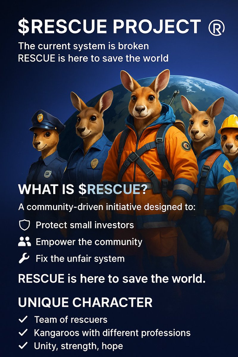 kusfaya's tweet image. Very good project and can be appreciated for its continuation from the @ProjectRescuee
#Infographics #join #ProjectRescuee