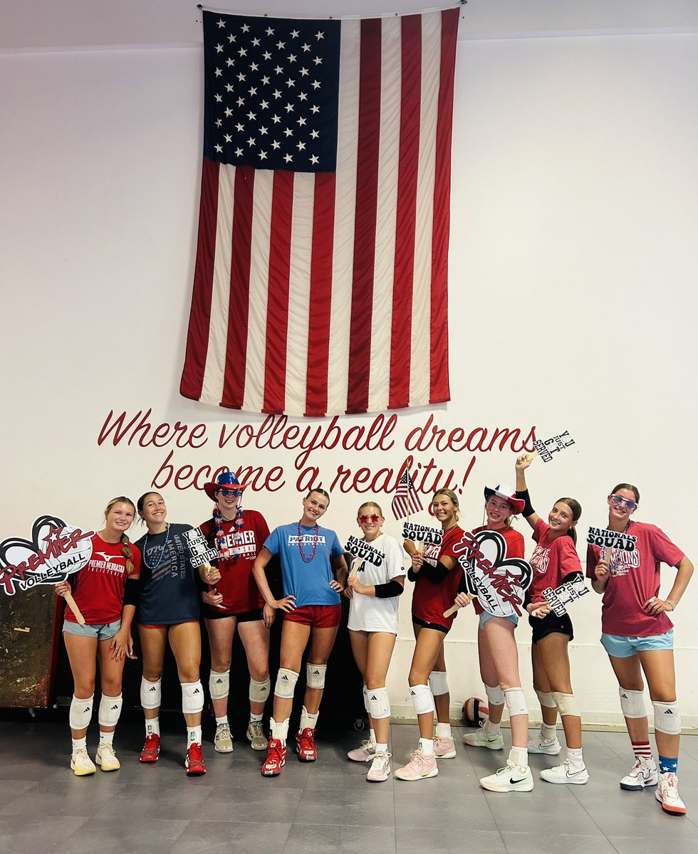 5️⃣ Days till the 2025 USAV National Championships! 🫡 🇺🇸 🏐