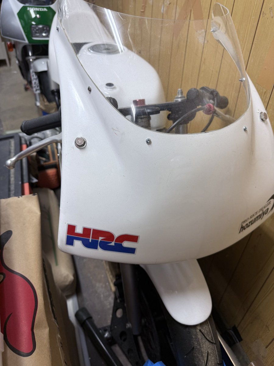 梅雨明けたら走り出したいです（酷暑、猛暑日以外）。
 #NSR乗りは繋げて