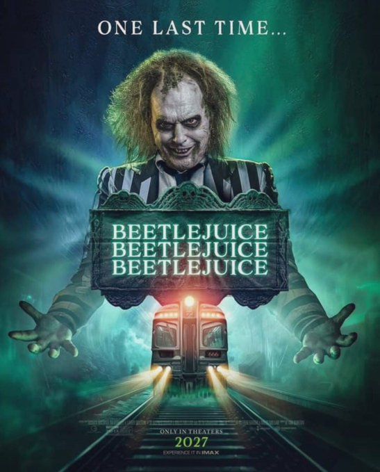 We are Ready for #TimBurton to finally Do and Complete his Film Trilogy with #Beetlejuice, let's all hope it happens.