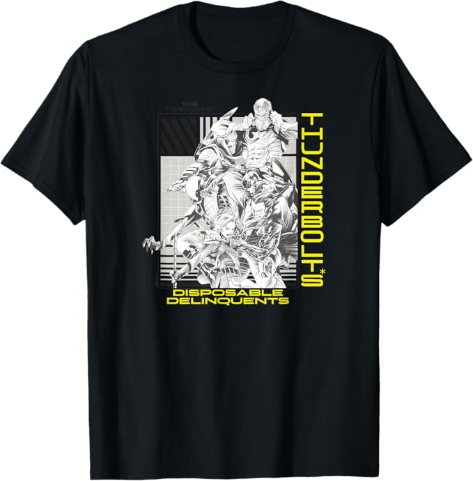 A new Disposable Delinquents 'THUNDERBOLTS*' shirt is now available on Amazon.

🔗: amzn.to/3T9s5WE #ad