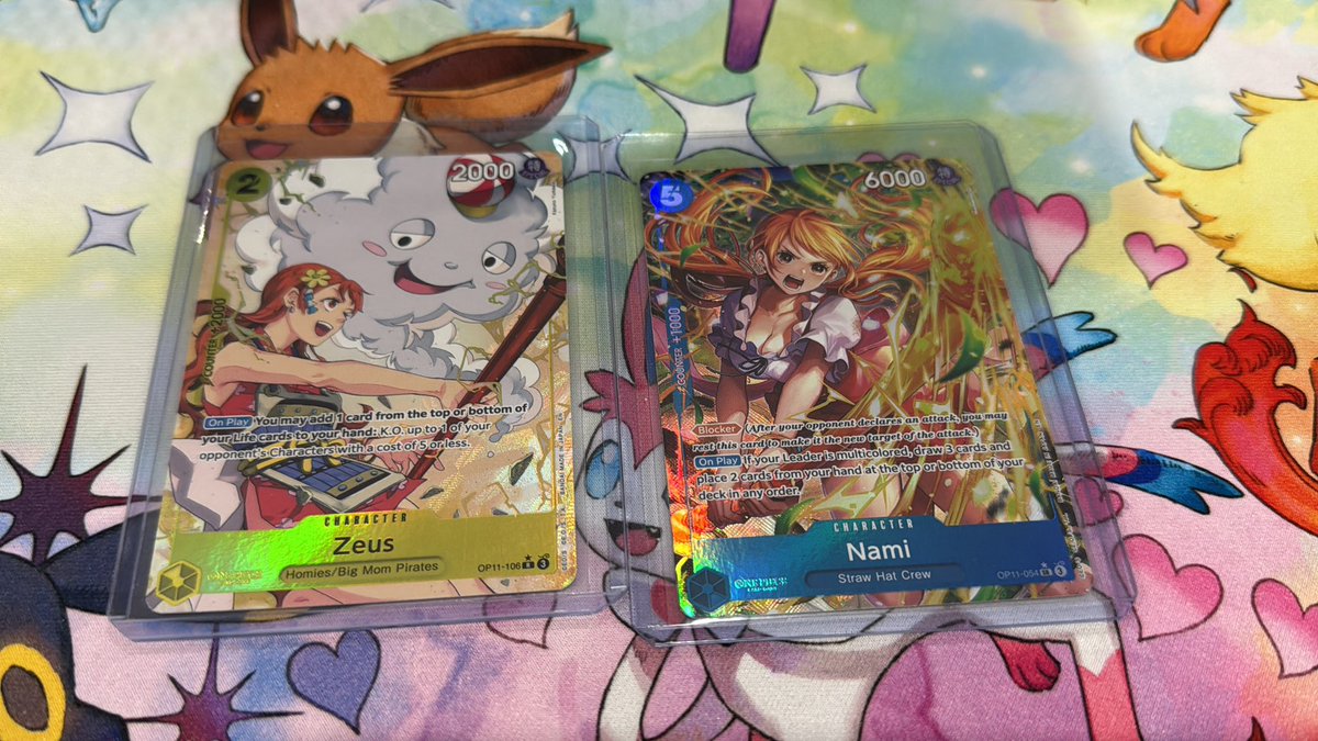 Mailday! Big thanks for <a href="/ConCrCollects/">Drew</a> &amp; <a href="/robnitti/">Rob Nitti</a> for the additions to the Nami PC