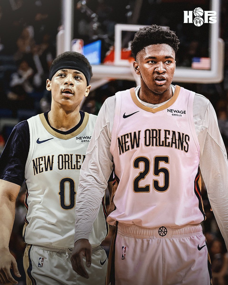 FIRST LOOK: Derik Queen and Jeremiah Fears in Pelicans threads 🔥