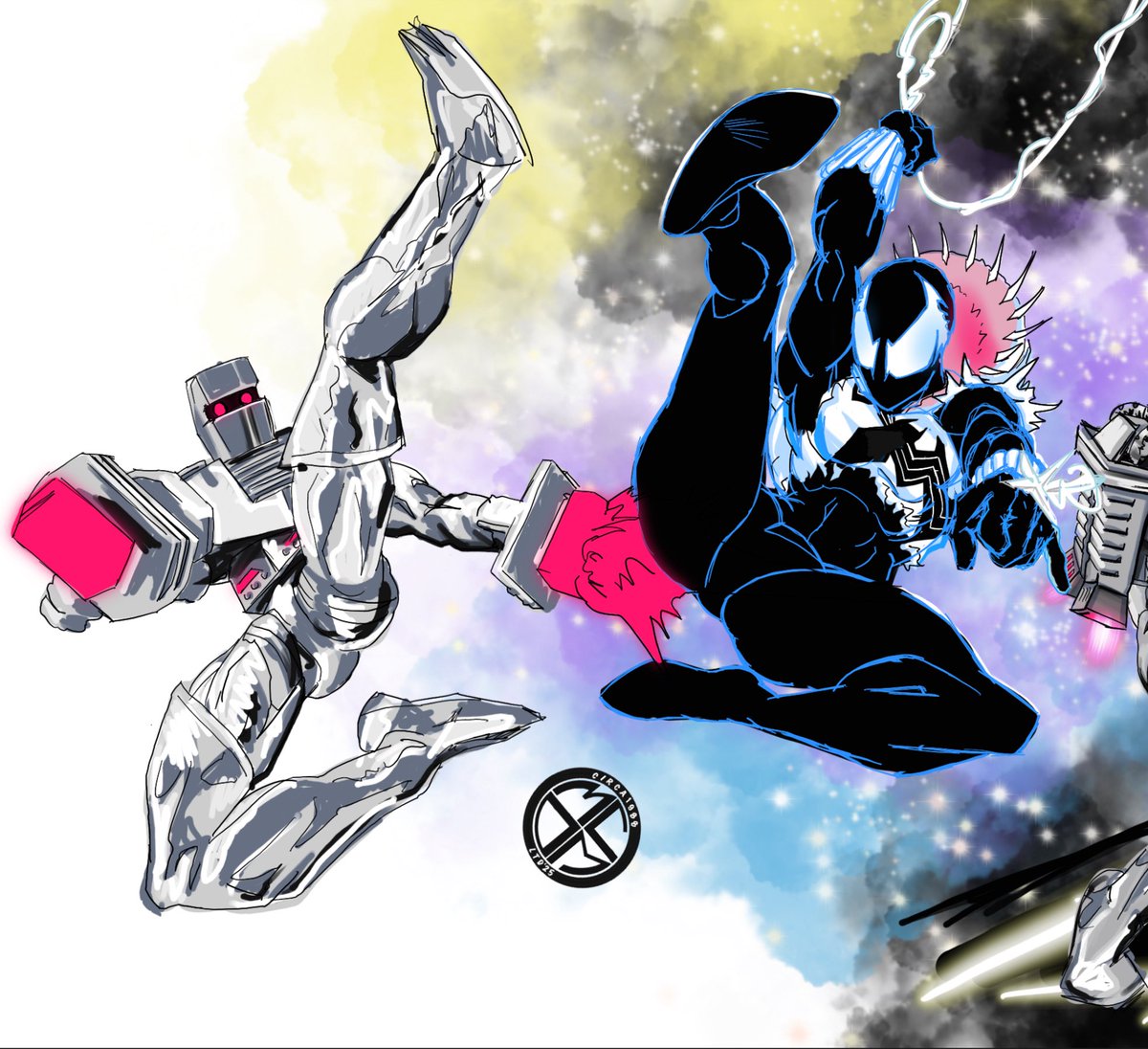 NeikoMCDM's tweet photo. #fanart #digitalart #shadowspider #MarvelComics #IYKYK 
@krelan_grelan 
Bc the pose hit bruh 😎 https://t.co/l3r7zOwPTu