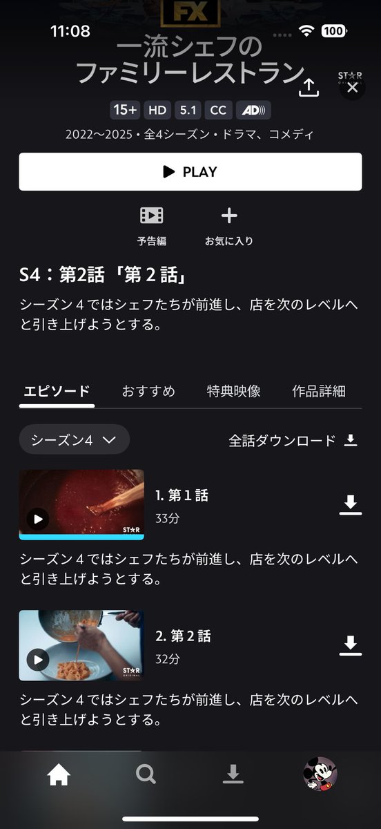 The bear、そういえば元気な時じゃないとパンチくらうドラマだったことを思い出しつつ見始めました🐻