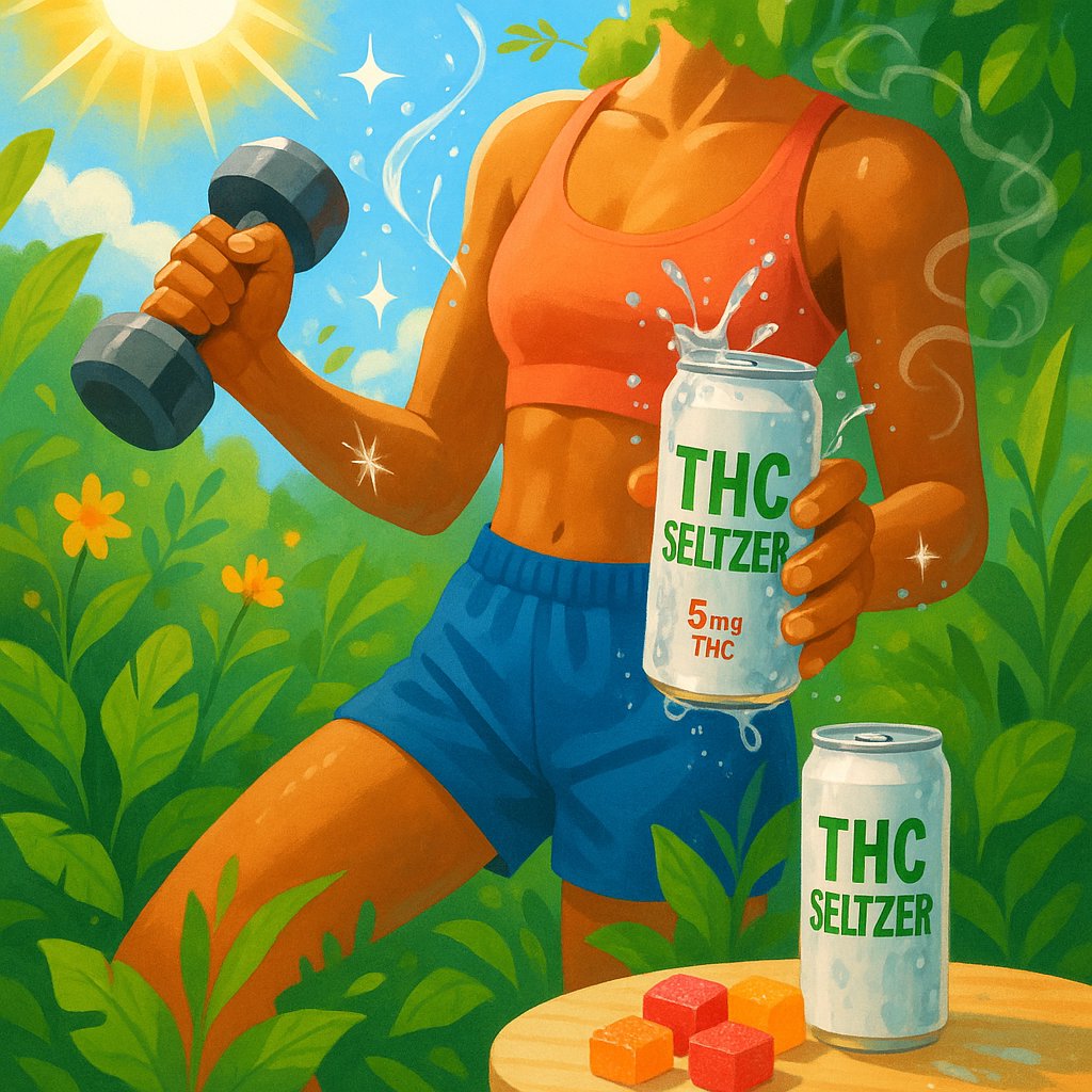 VibingLegally's tweet image. 💪 Working on your summer body and want a buzz? 🔥 LegallyVibing.com has got you covered! Discover legal THC seltzers, gummies, and more that fit your vibe and diet. 🍃✨ Search by flavor, effect, dosage, and even calories to find the perfect match for your workout or chill…