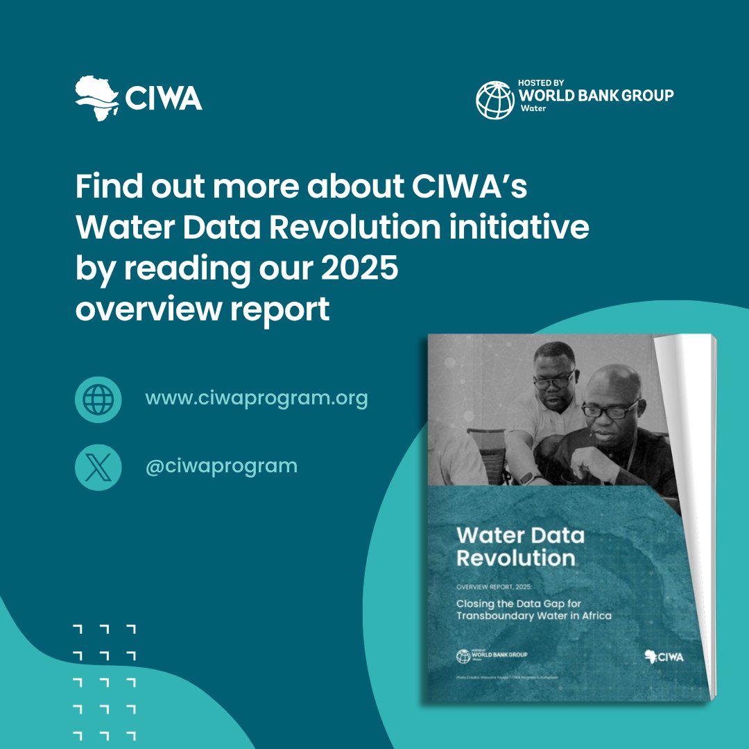 #Africa’s water future depends on better data. Yet, many transboundary water systems suffer from outdated monitoring

💧 The #WaterDataRevolution report shows how data-driven solutions can change that! 📊

Read now 👉🏾 wrld.bg/3NHa50Wg6lh