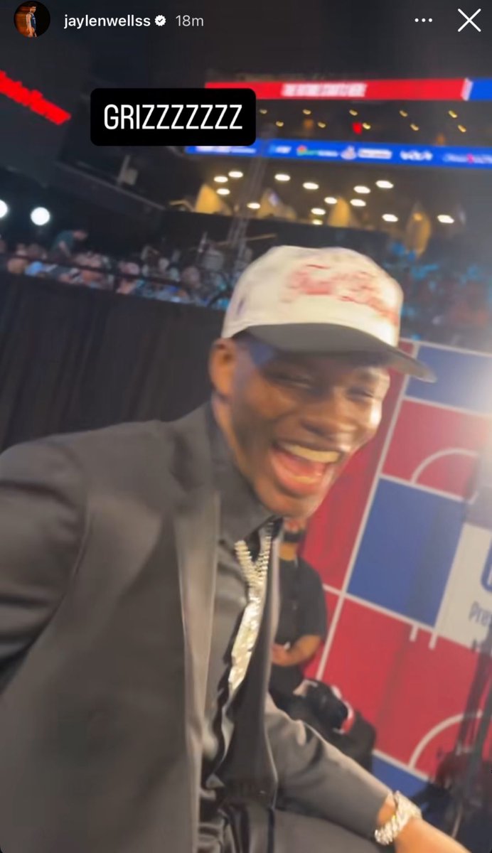 Safe to say Jaylen wells is happy about his new teammate 😂