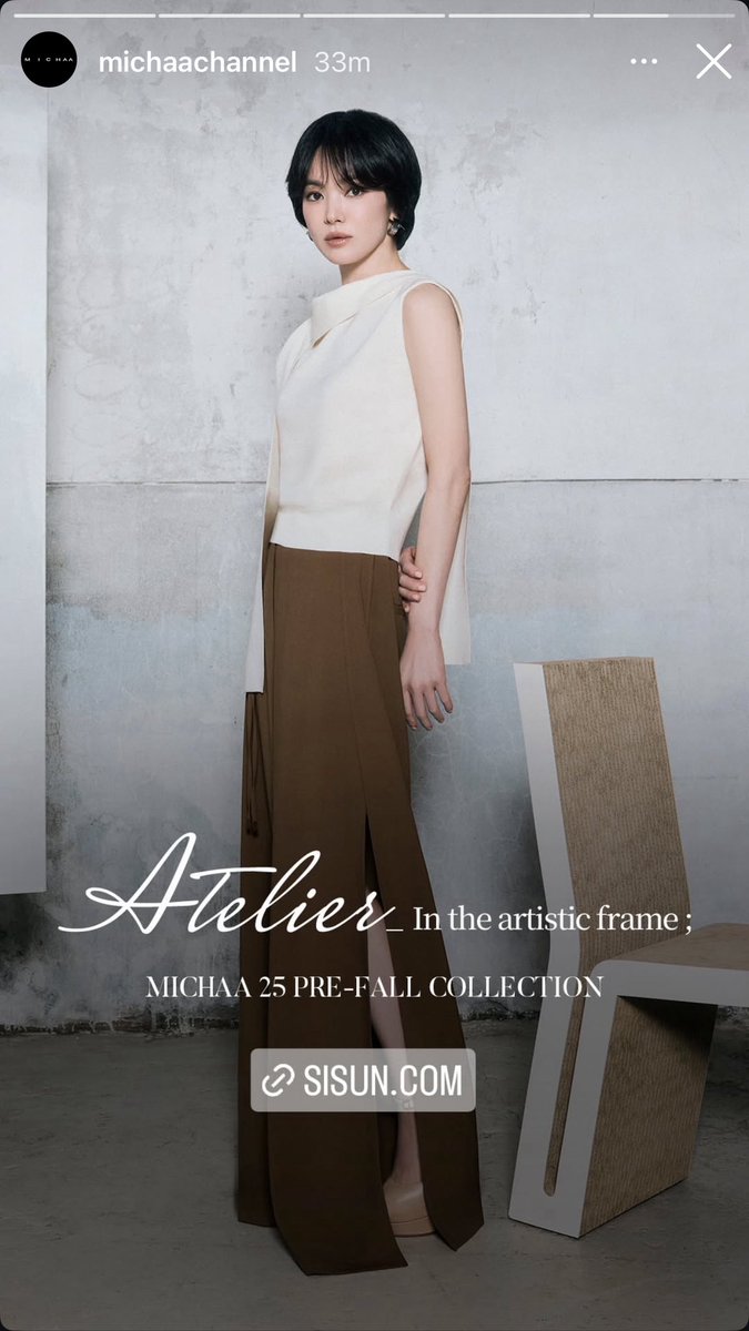 songhyekyo_THA's tweet image. #SongHyeKyo 👗#michaa

MICHAA 25 PRE-FALL CAMPAIGN

Atelier - In the artistic frame

#songhyekyo #송혜교 #ซงฮเยคโย