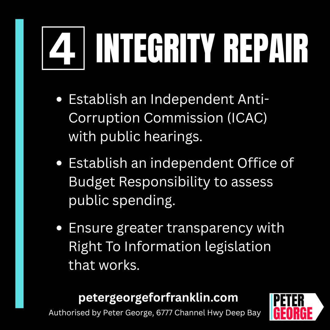 Indy4Franklin's tweet image. 4 Pillars for change. I’ll work with anyone you elect who’ll work with me on four policy pillars.
