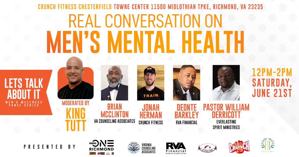 Men’s Mental Health (Full Video) trib.al/Sg6r0cB