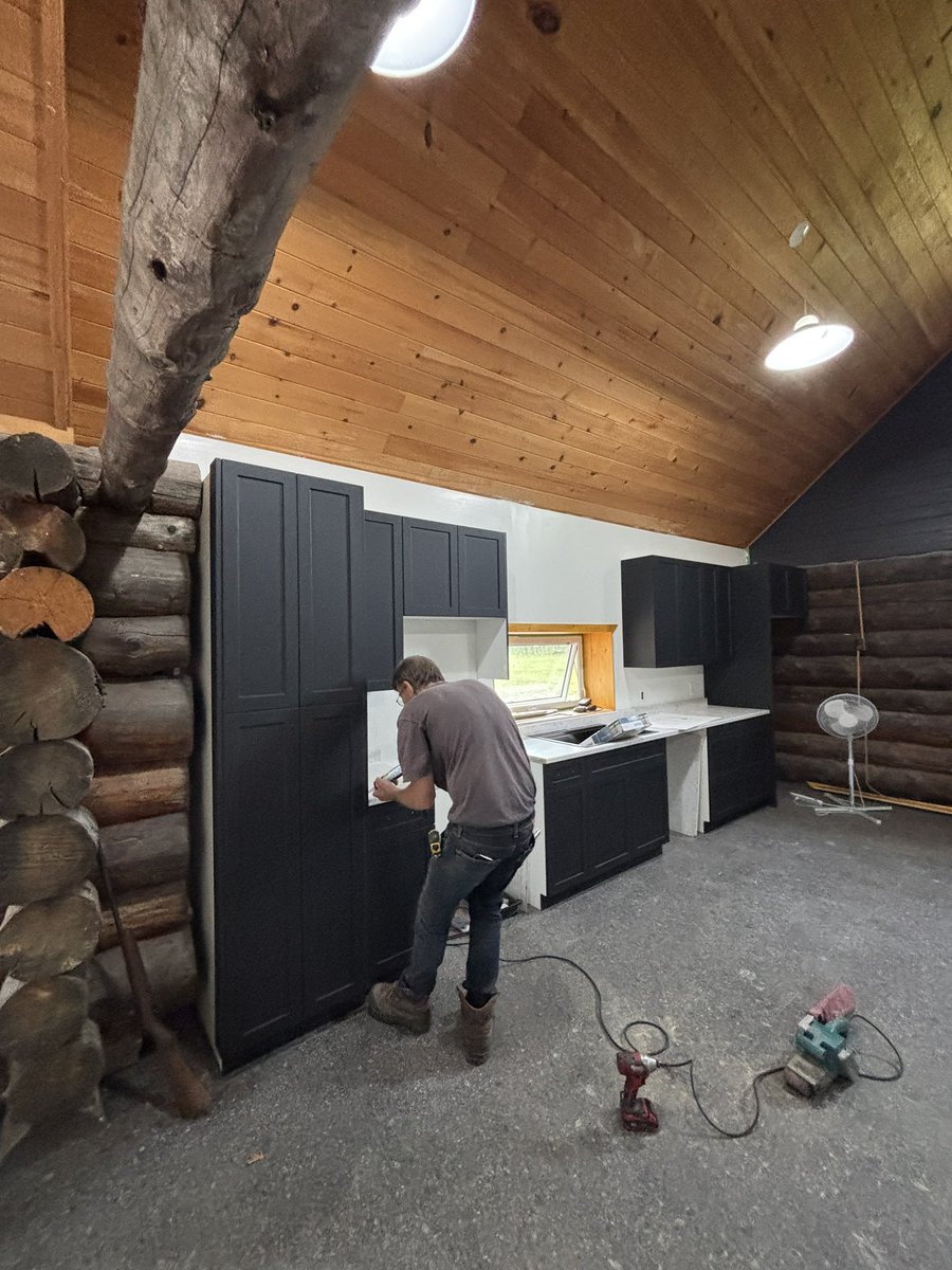 Progress shots from the church camp we are restoring south of Riding Mountain National Park.