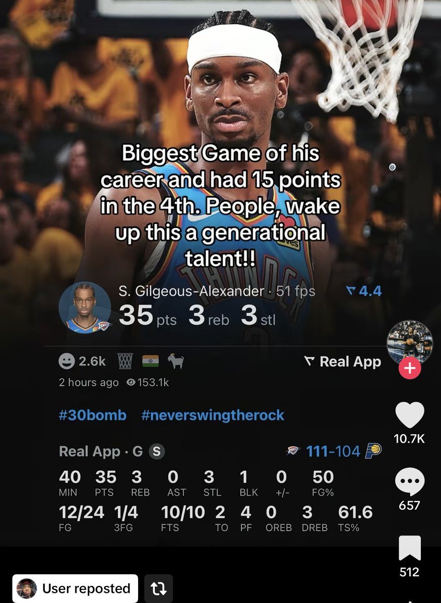 SkyedOKC's tweet image. Thomas Sorber has been reposting Thunder content on TikTok for the last couple months

it was meant to be