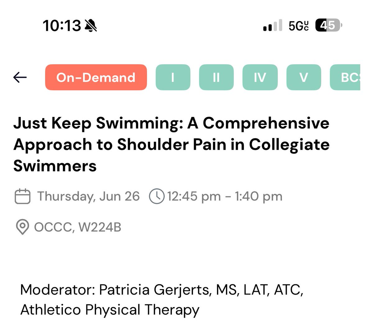 If you are at @nata1950 - I’ve got a good session for you to come to.  See you there!