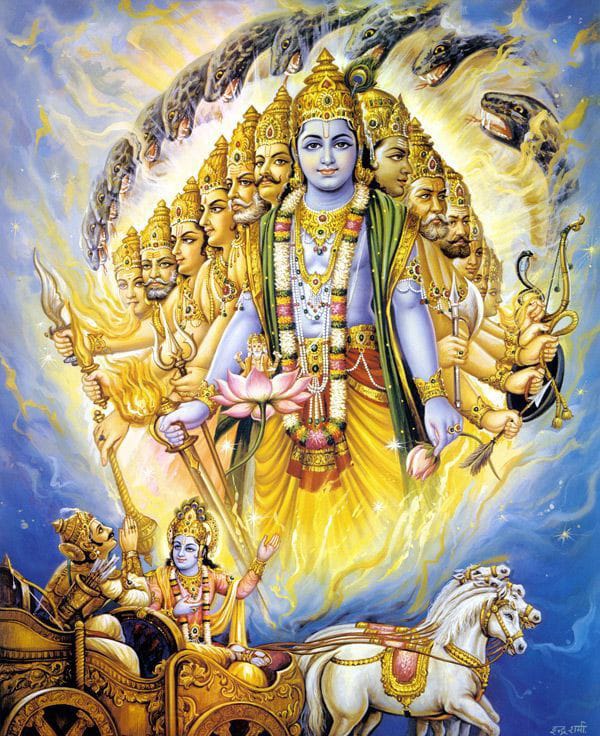 शान्ताकारं भुजगशयनं पद्मनाभं सुरेशं।
विश्वाधारं गगनसदृशं मेघवर्णं शुभाङ्गम्
लक्ष्मीकान्तं कमलनयनं योगिभिर्ध्यानगम्यम्
वन्दे विष्णुं भवभयहरं सर्वलोकैकनाथम् ॥

ॐ नमो भगवते वासुदेवाय 🙏🚩