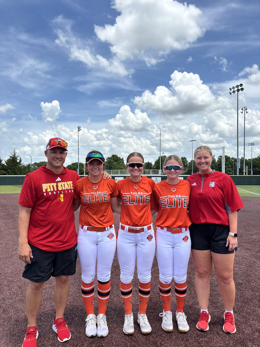 Brynlee Hopkins 2027 (@brynlee_hopkins) on Twitter photo I went camping at <a href="/Gorilla_SFB/">Pitt State Softball 🥎</a> yesterday and the facilities, coaches, and the current players that helped were amazing. Thank you <a href="/CoachJoshBarnes/">Josh Barnes</a> and <a href="/CoachAbbyShoe/">Abby Shoemaker</a> for a great camp with positive feedback! #BeElite #GorillaNation I went camping at <a href="/Gorilla_SFB/">Pitt State Softball 🥎</a> yesterday and the facilities, coaches, and the current players that helped were amazing. Thank you <a href="/CoachJoshBarnes/">Josh Barnes</a> and <a href="/CoachAbbyShoe/">Abby Shoemaker</a> for a great camp with positive feedback! #BeElite #GorillaNation