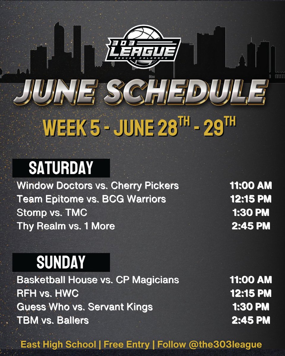 DENVER PRO-AM tweet media